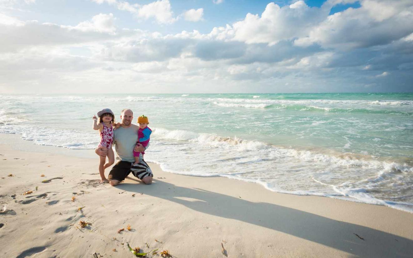 strandvakantie éénoudergezin éénoudervakantie