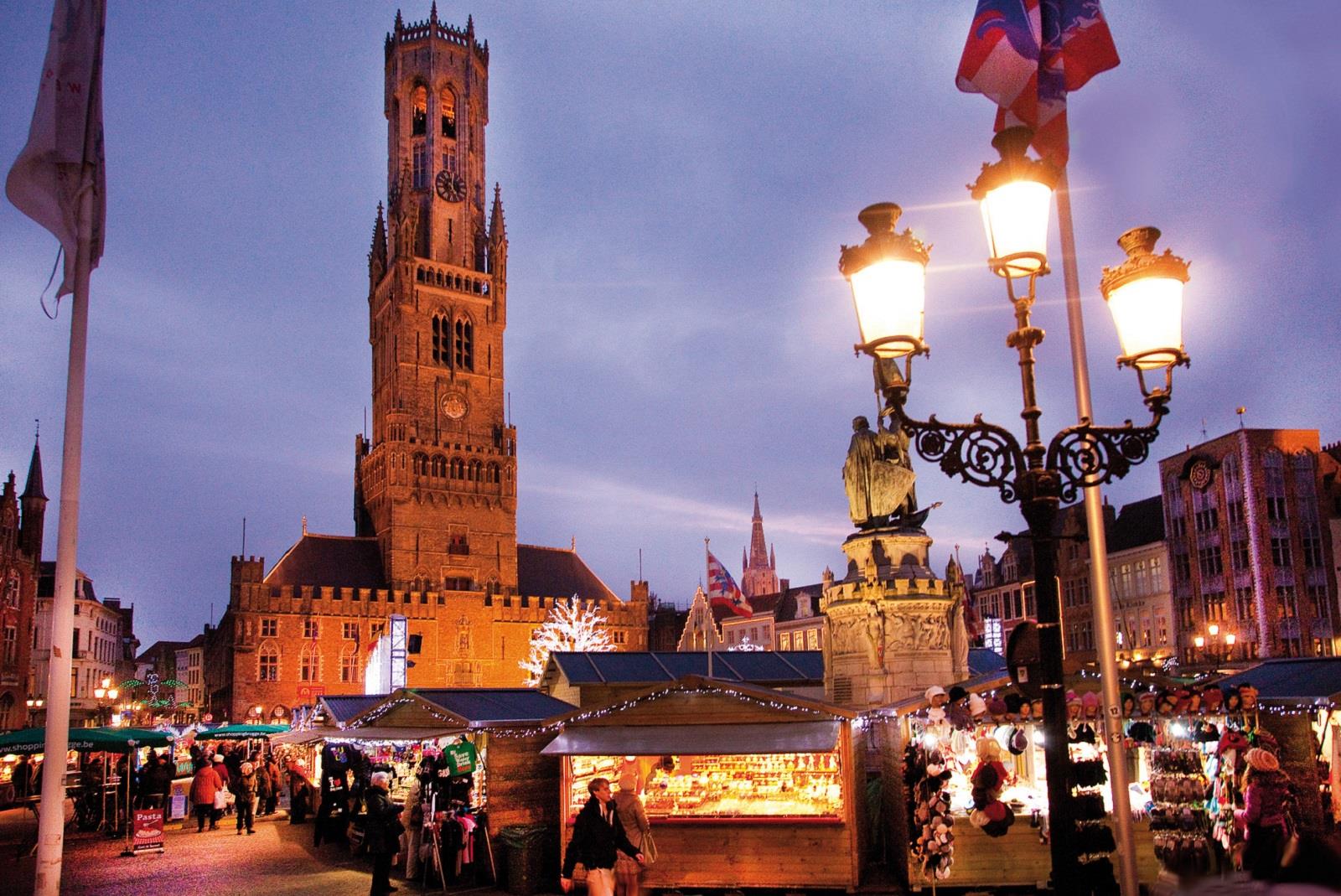 bruges marché noel hiver