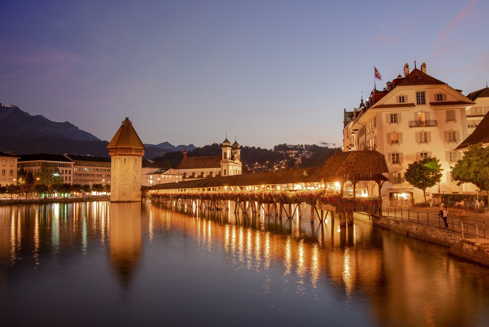 luzern zwitserland winter kerst