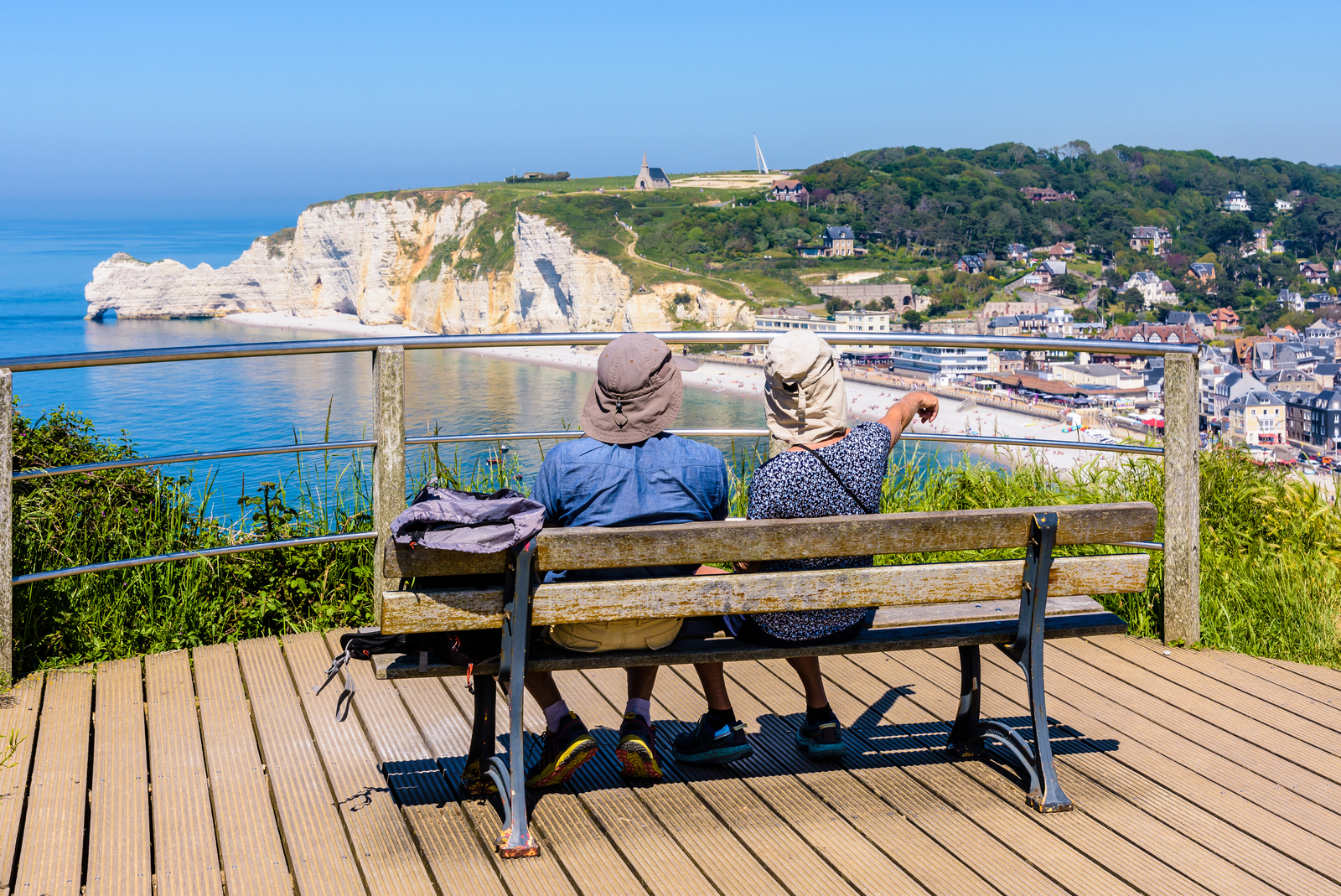 uitzicht etretat normandie