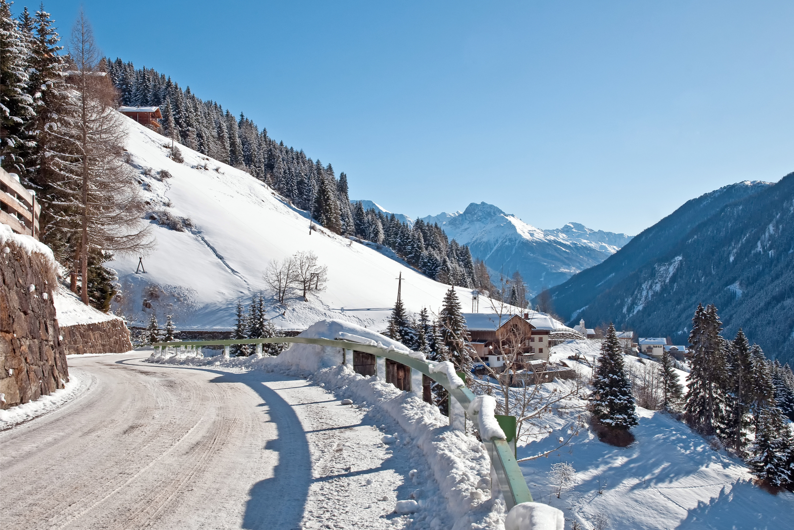 tirol winter landschap