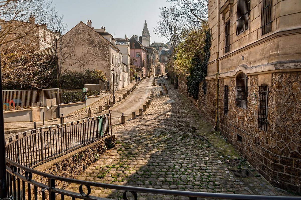 herfst montmartre parijs