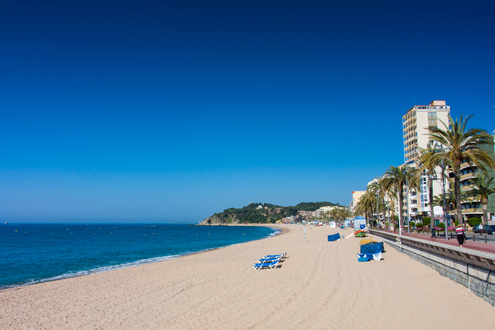 plage lloret de mar