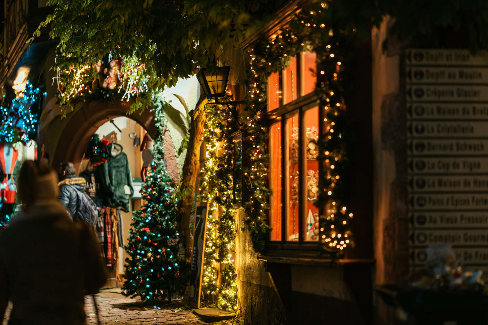 noël riquewihr alsace france