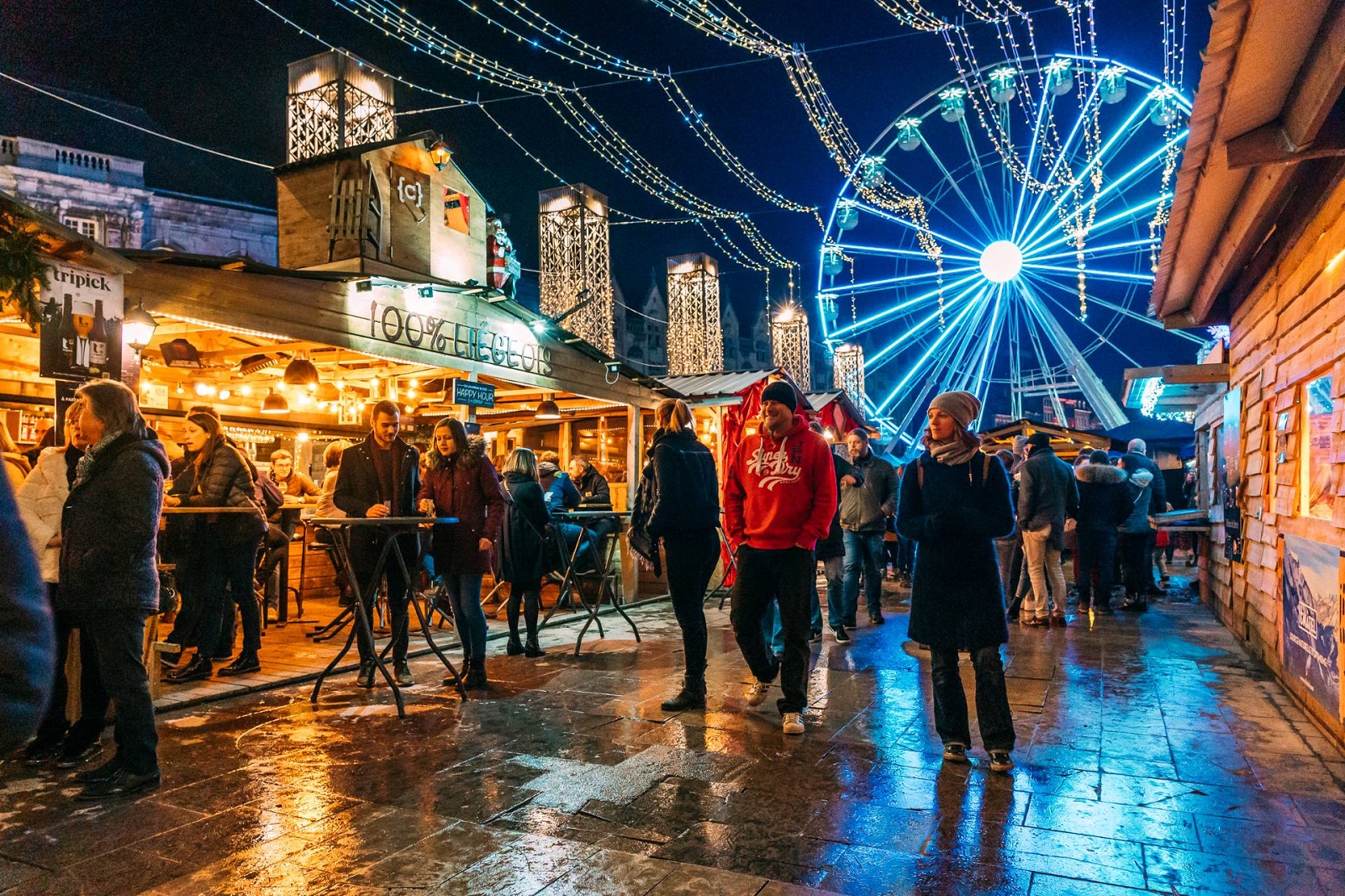 la grande roue - marché de noël liège