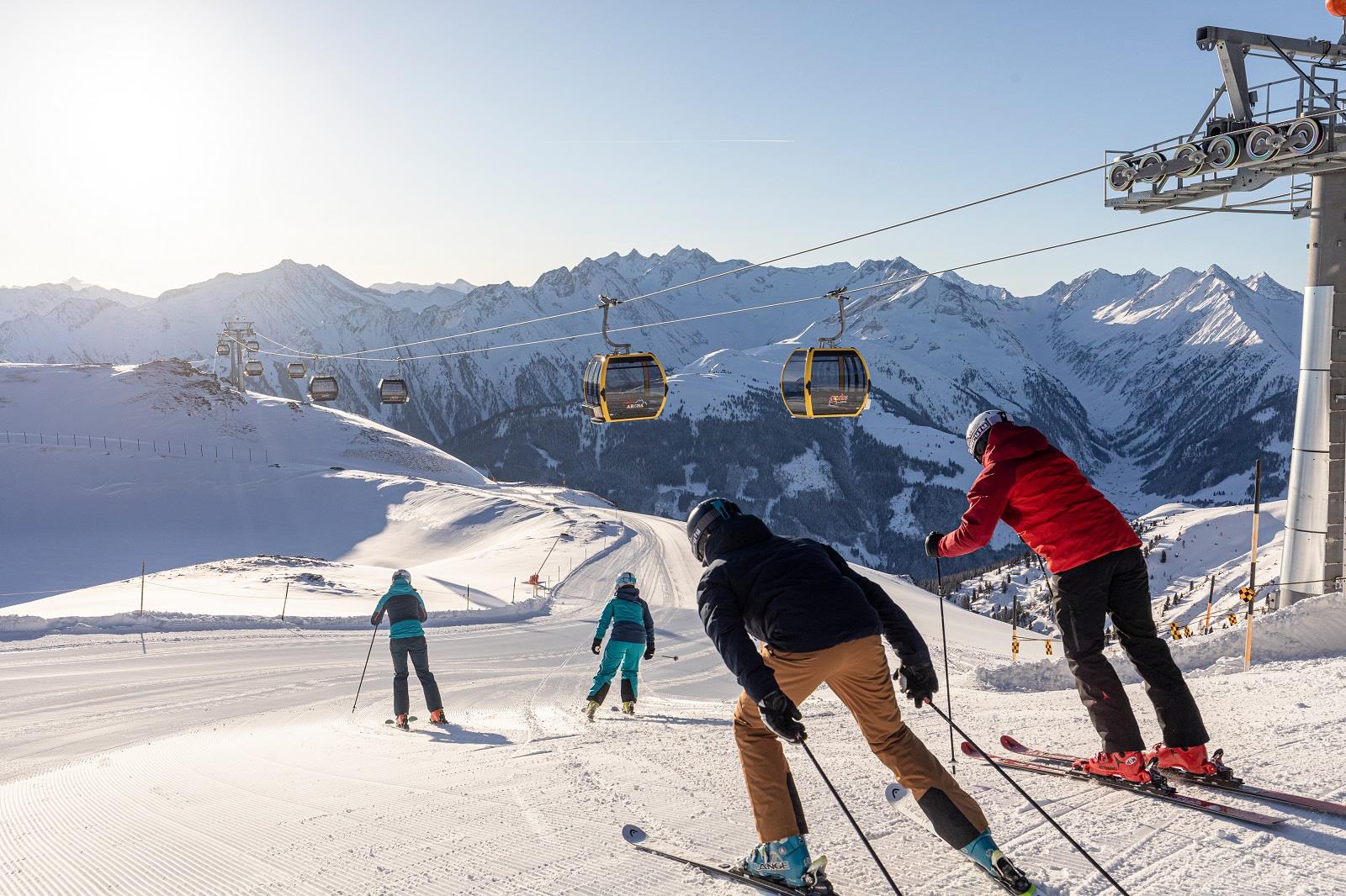 skiën in gerlos zillertal arena