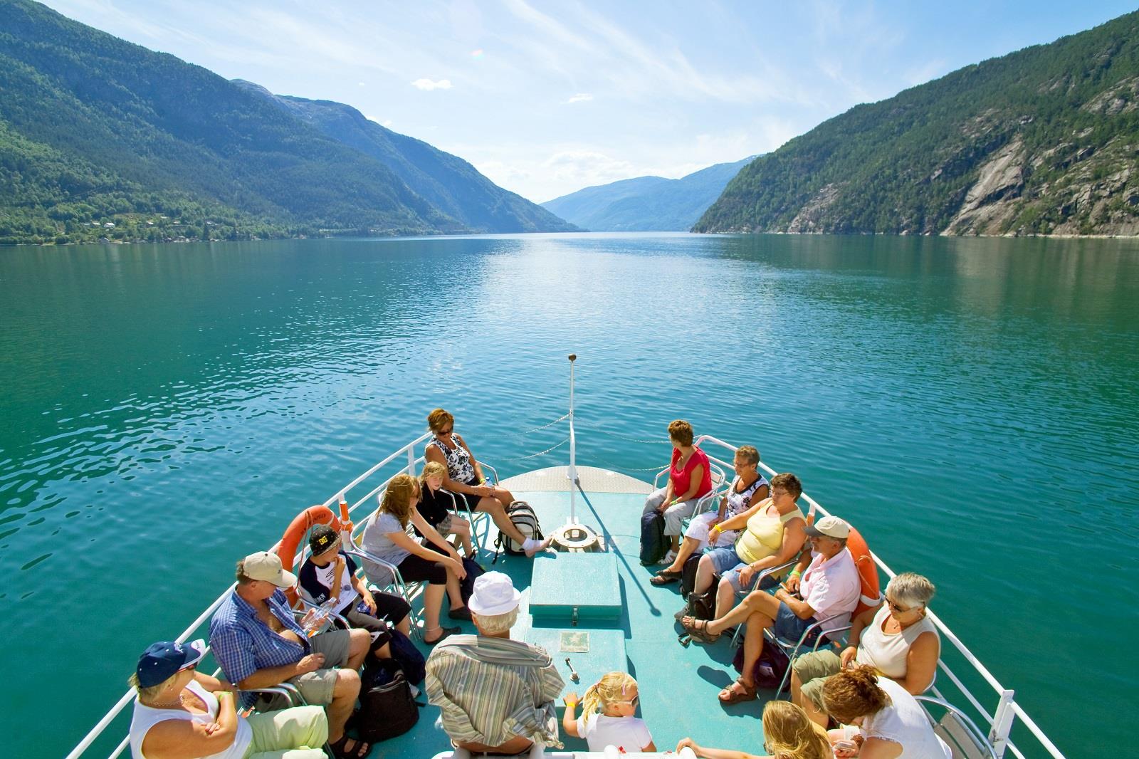 promenade bateau fjord norvège