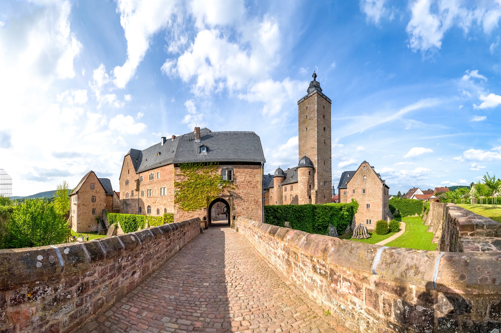 steinau, spessart in duitsland