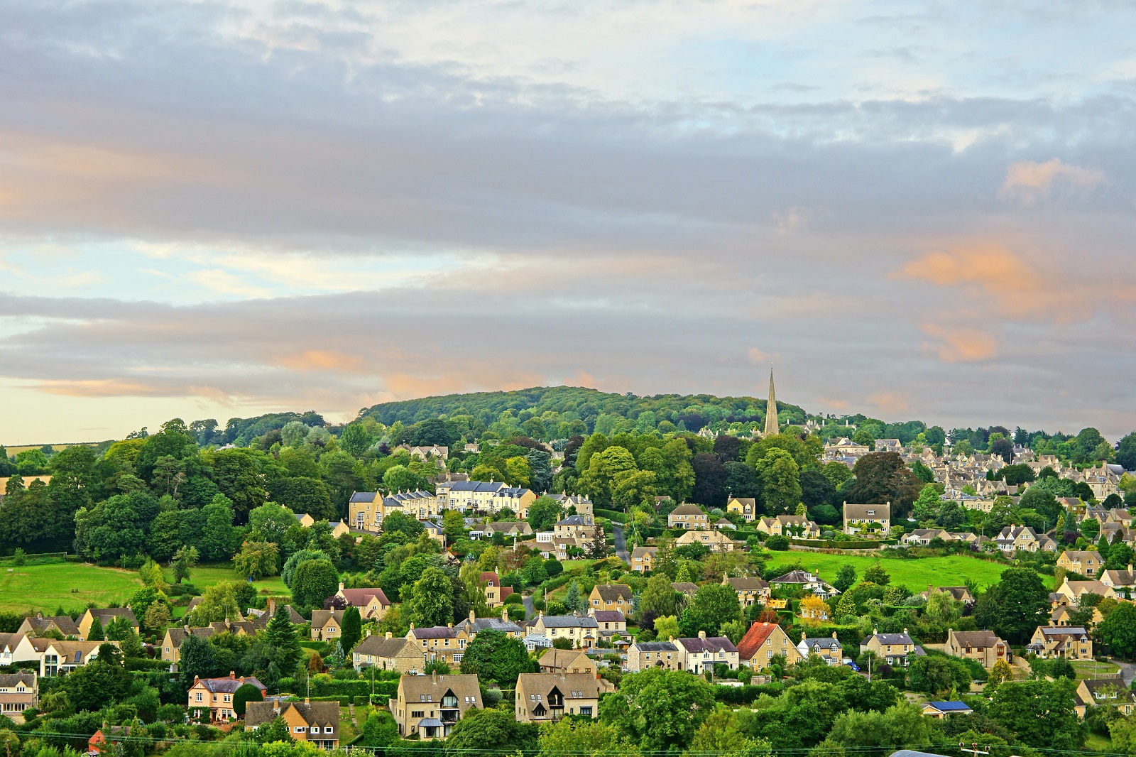 painswick in cotswold, engeland