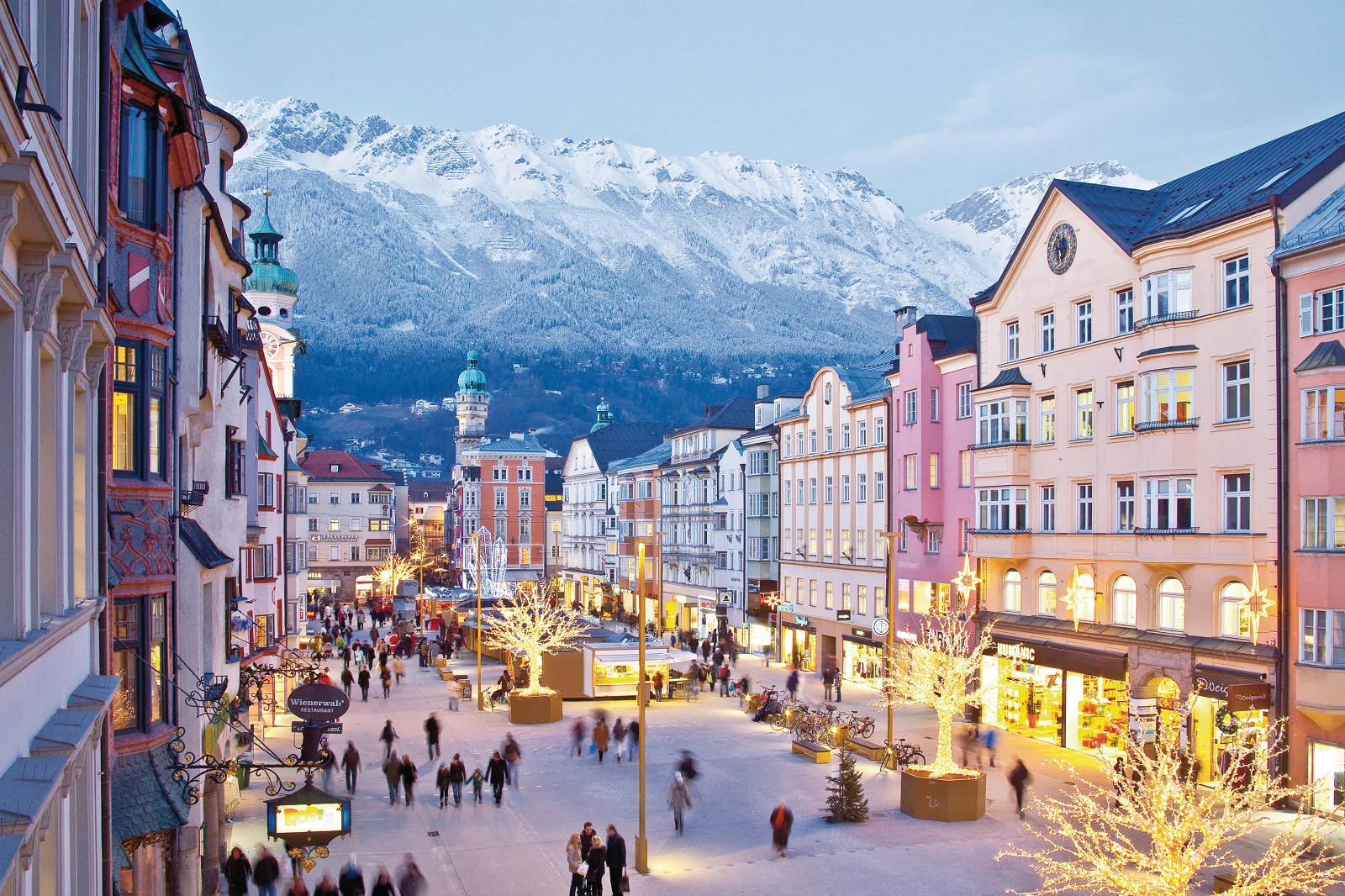 Christkindlmarkt Maria-Theresien-Straße Innsbruck