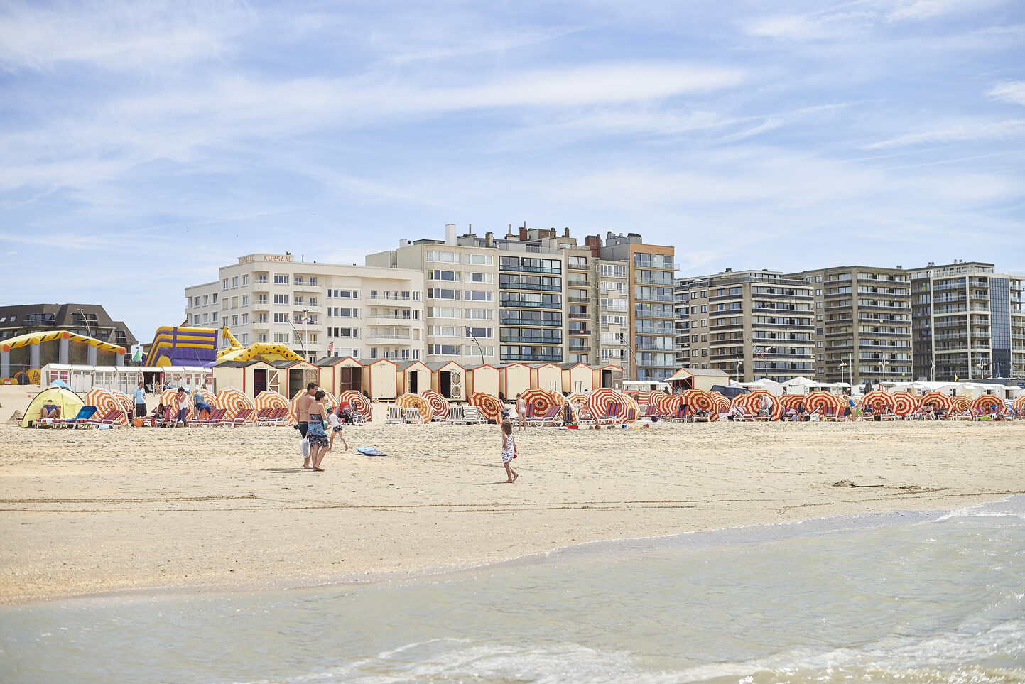 het strand van de panne