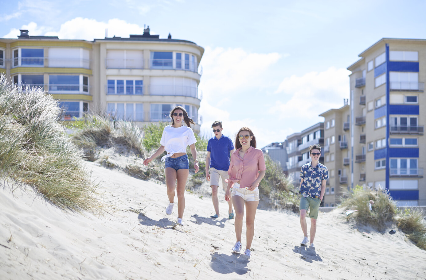 jongeren in koksijde