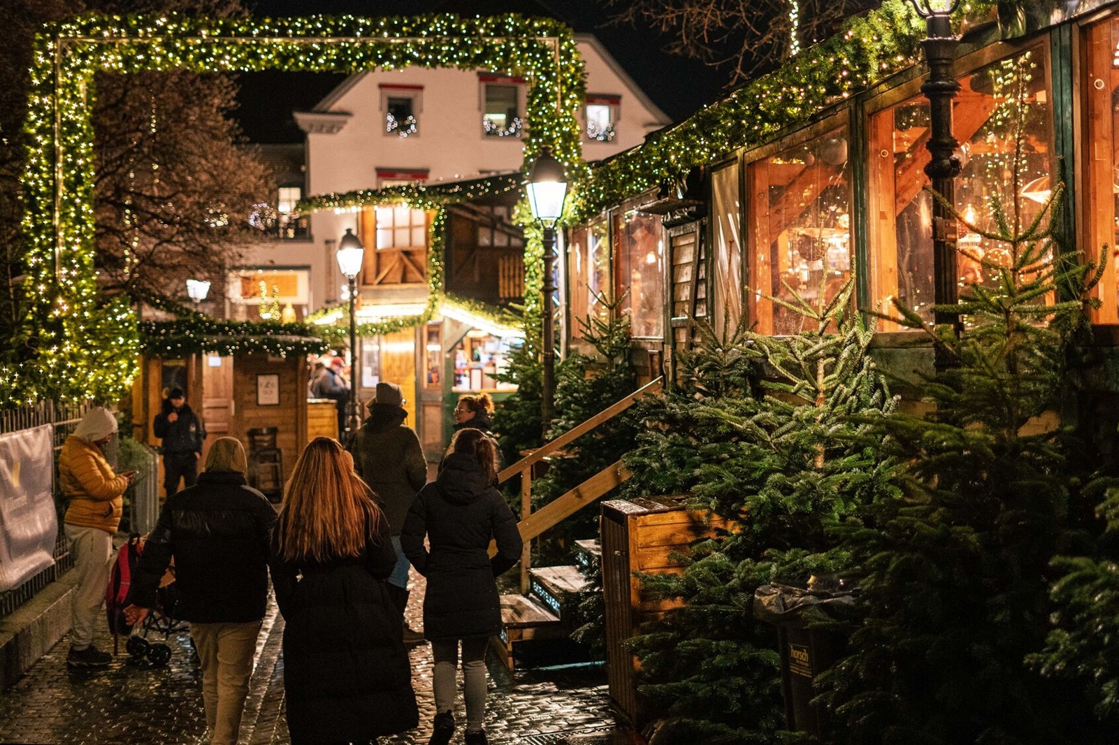 kerstsfeer in aken