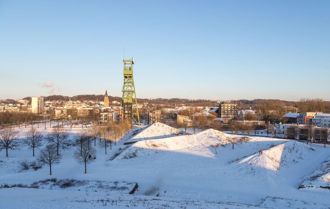 ruhrgebied in de winter