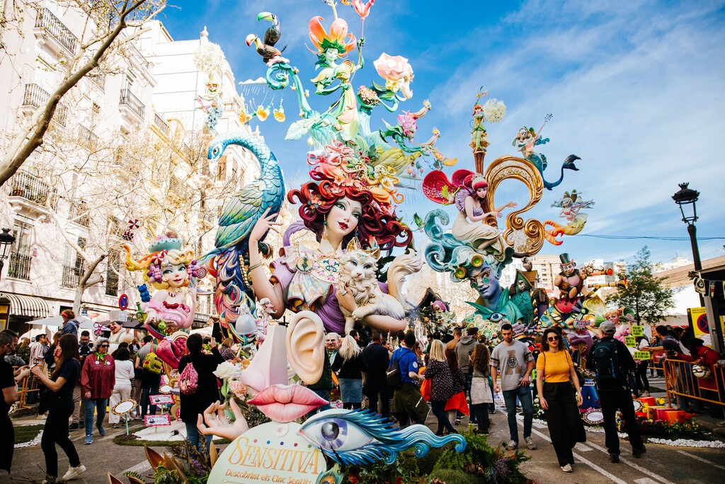 las fallas festival valencia