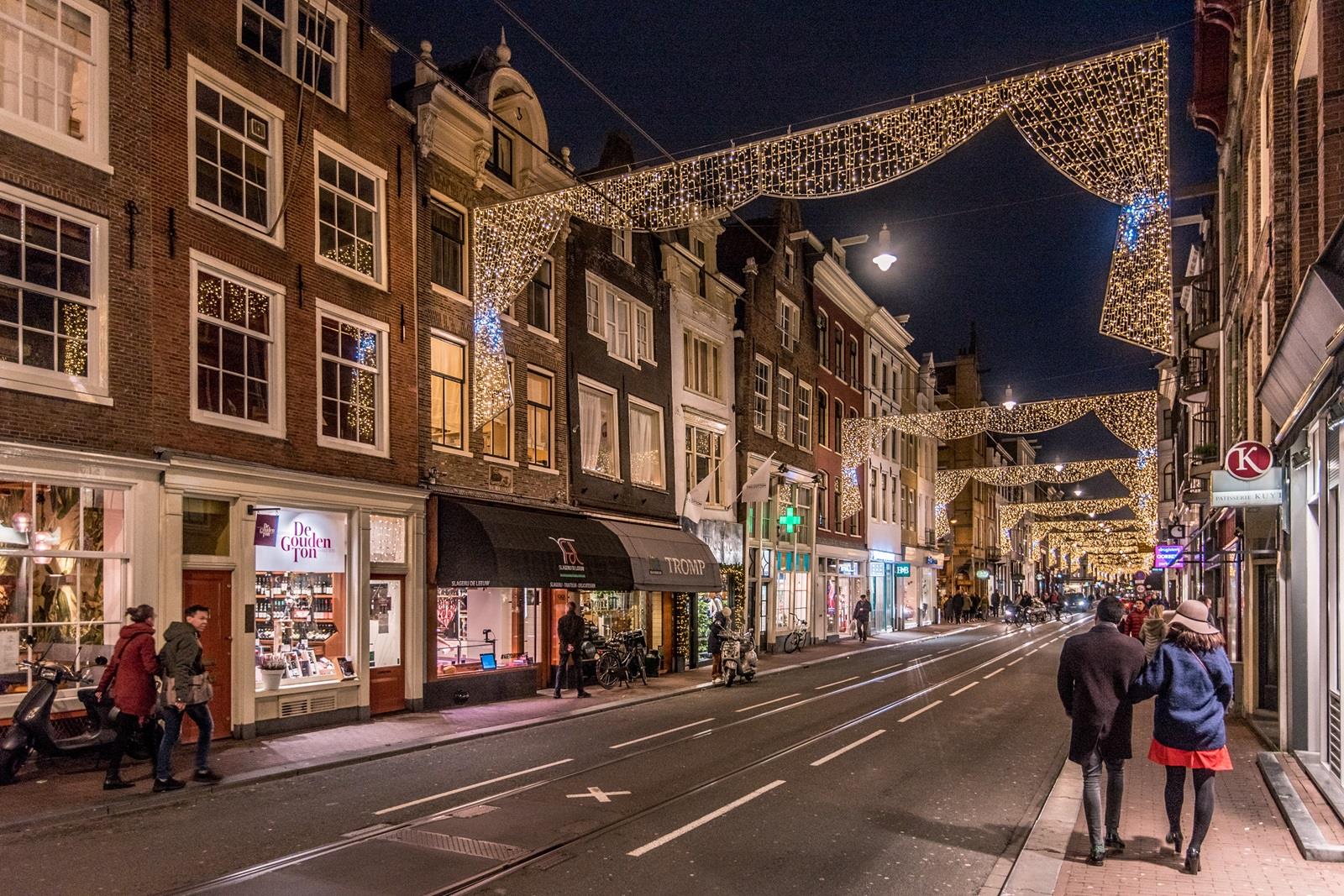 feestverlichting utrechtsestraat amsterdam