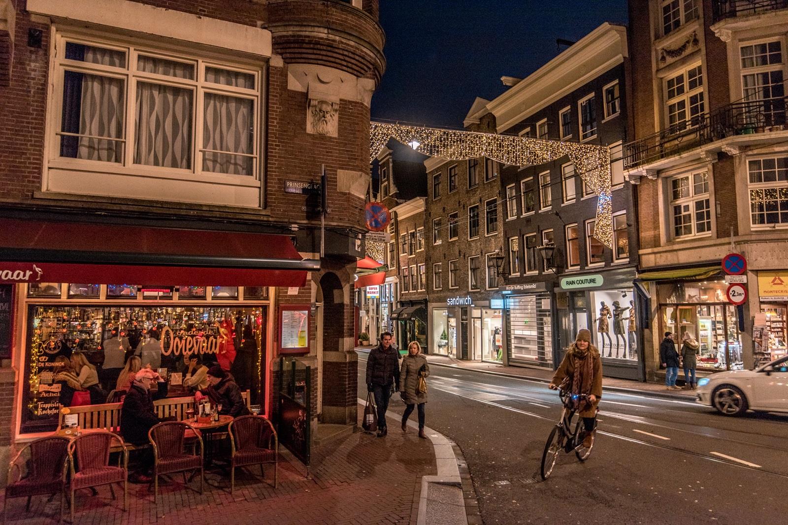 kerst in utrechtsestraat amsterdam