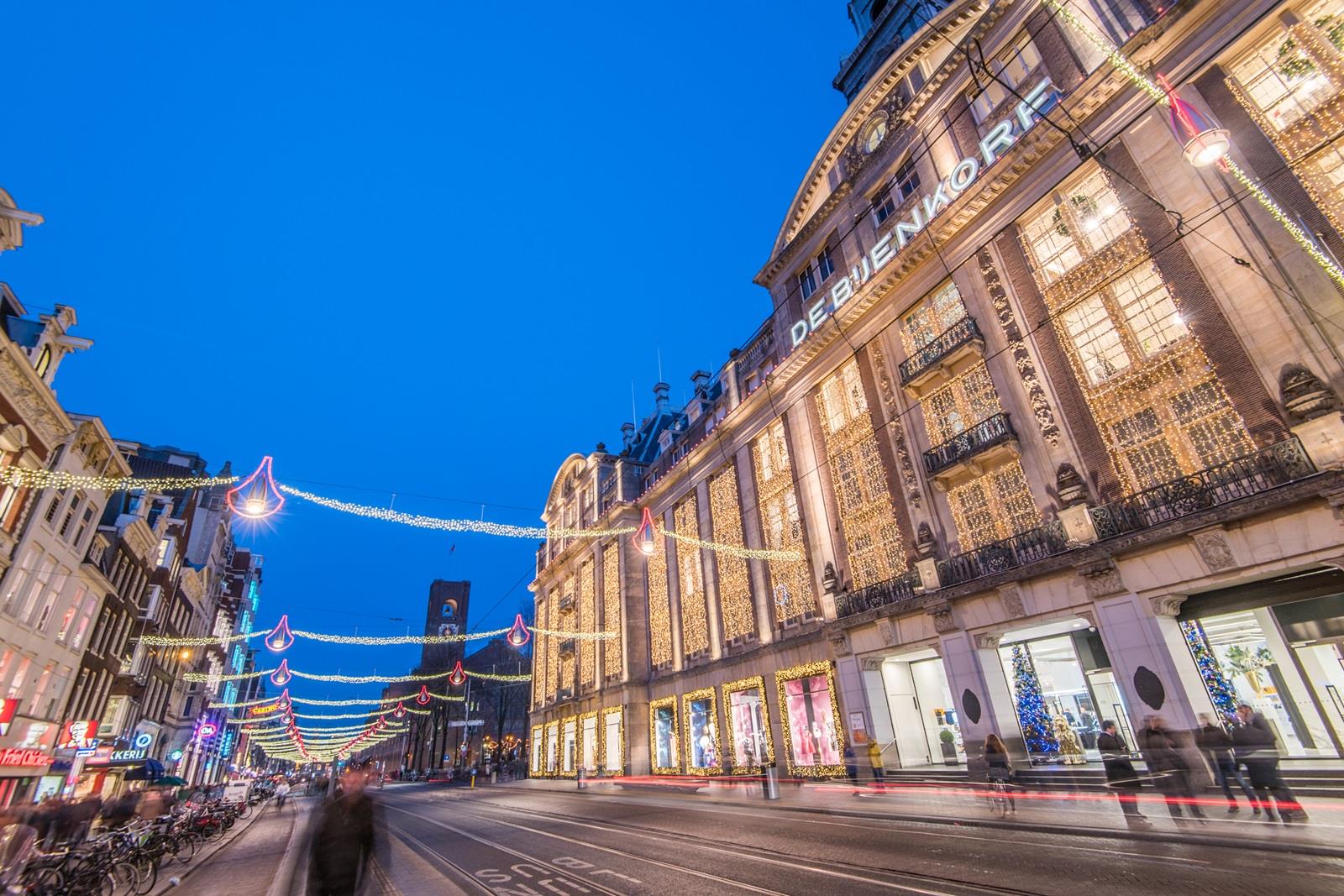 bijenkorf kerst amsterdam