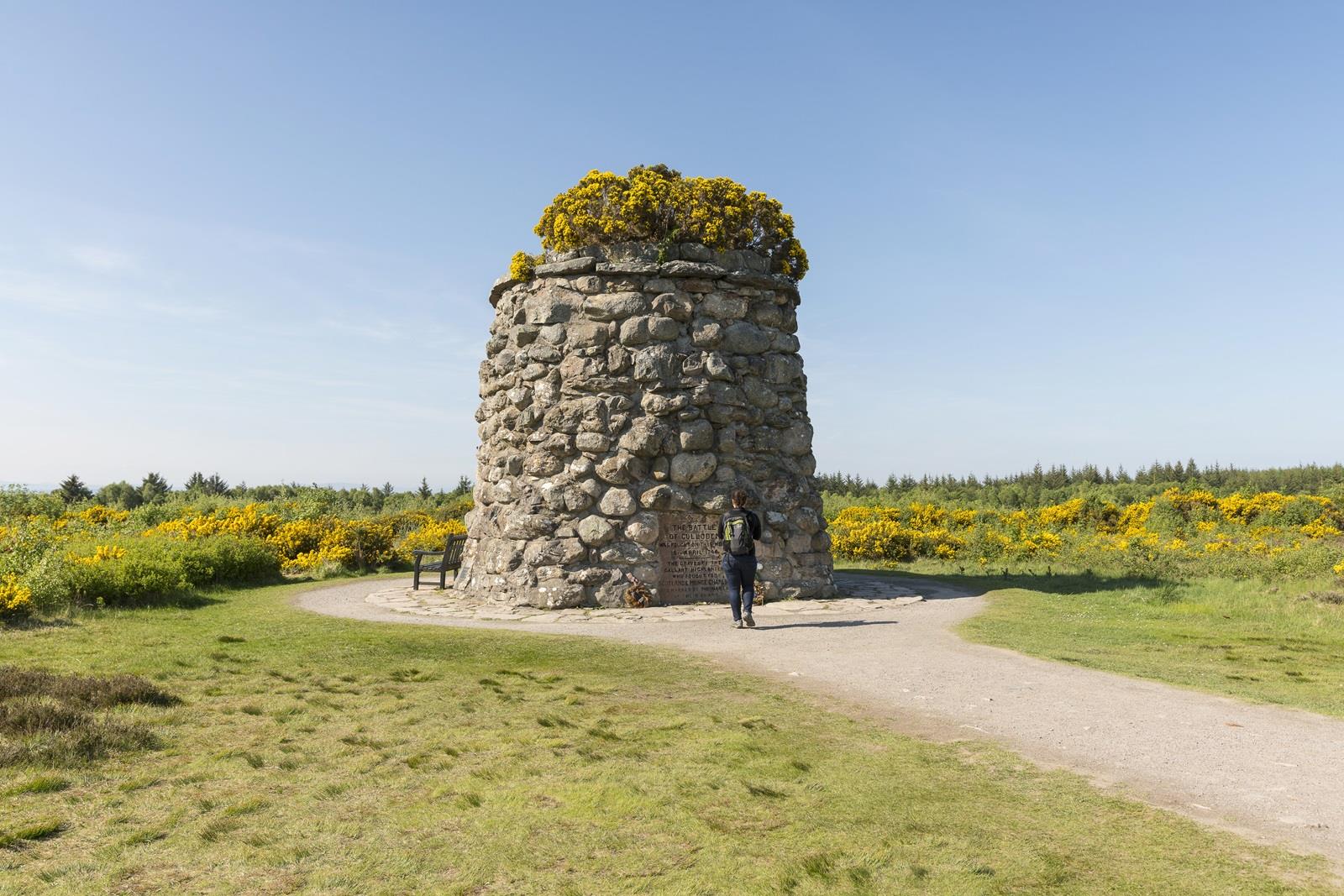 jacobite memorial culloden in schotland