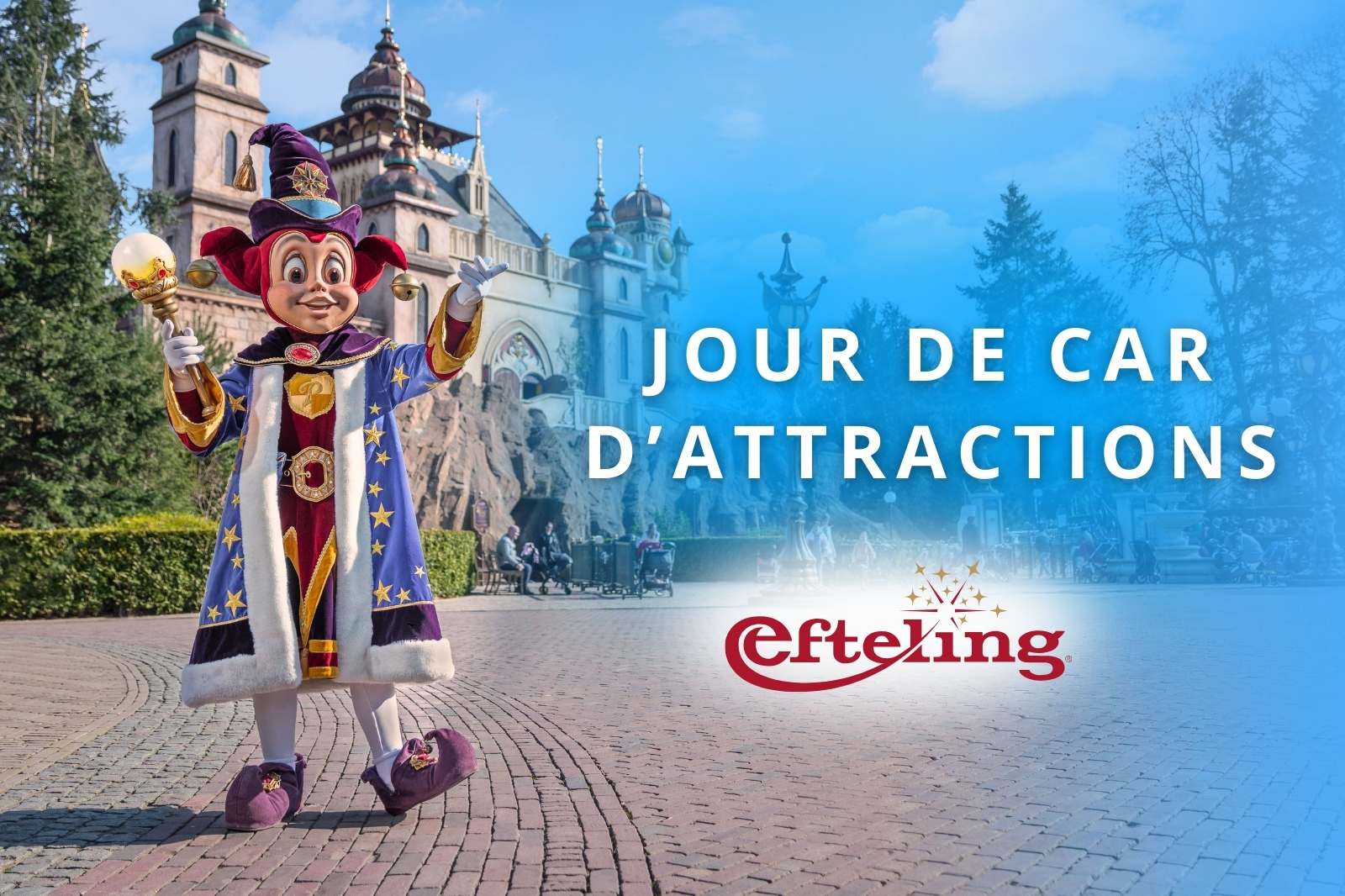 jour de car d'attractions efteling