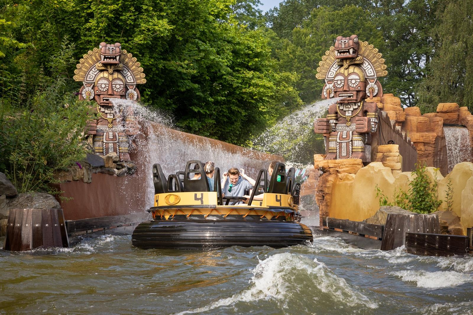 attractie pirana in de efteling