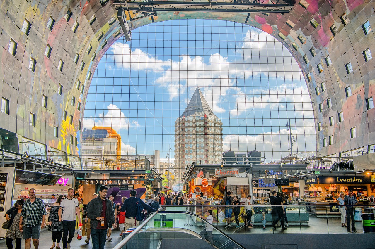 markthal in rotterdam