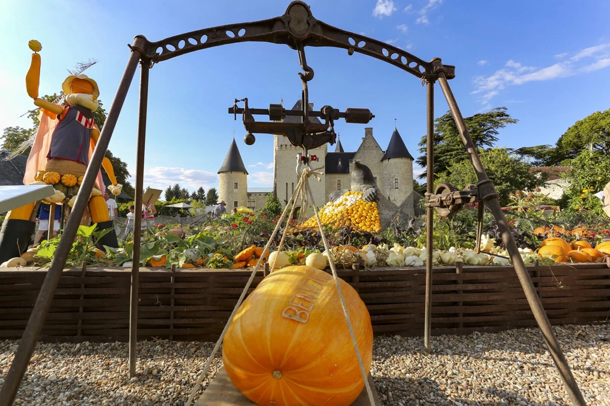 fete de citrouille au château de riveau