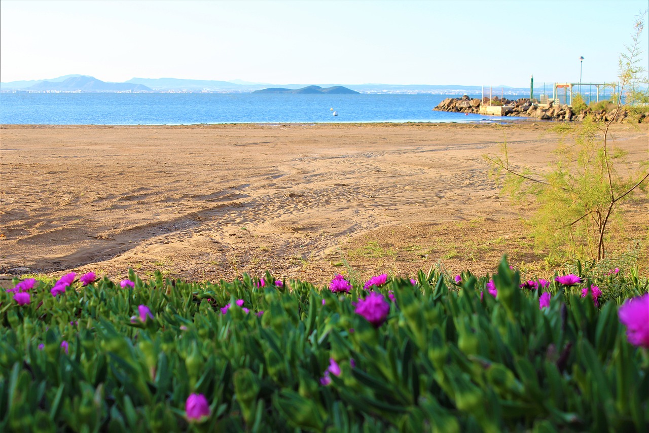 mar menor strand in spanje