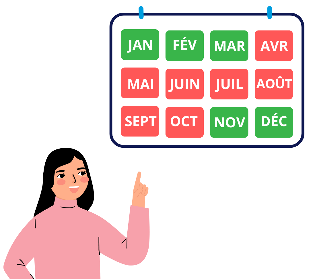 calendrier secteur autocar