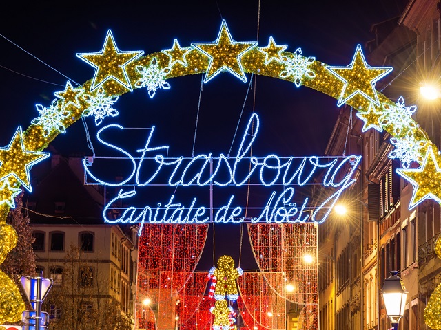 Kerstmarkt Strasbourg Straatsburg Frankrijk