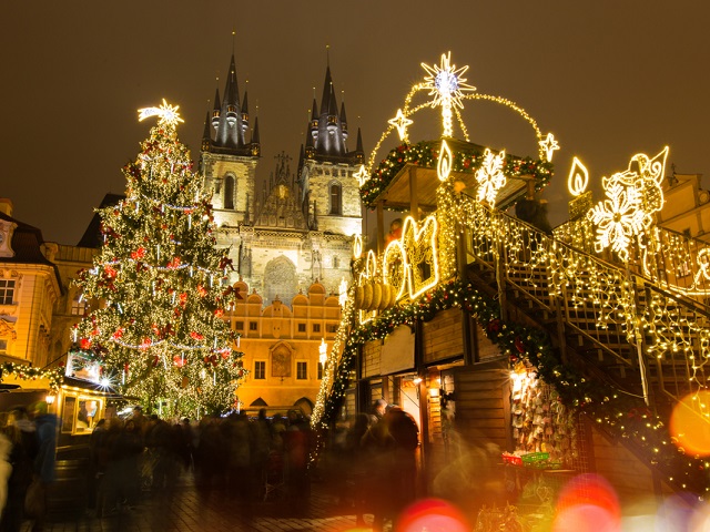 Praag Tsjechie winter