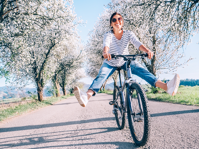 fietsen bloesem haspengouw